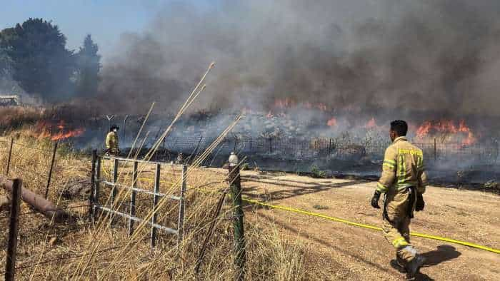 Israel says rocket attack kills 10 in Golan Heights Hezbollah denies involvement