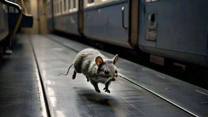 Central Railway set out in search of dead rats screening the entire station with special Borescope cameras