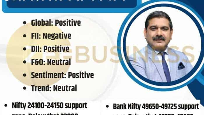 Anil Singhvi market strategy today global markets rally FIIs selling vs DIIs buying intraday levels for nifty bank nifty