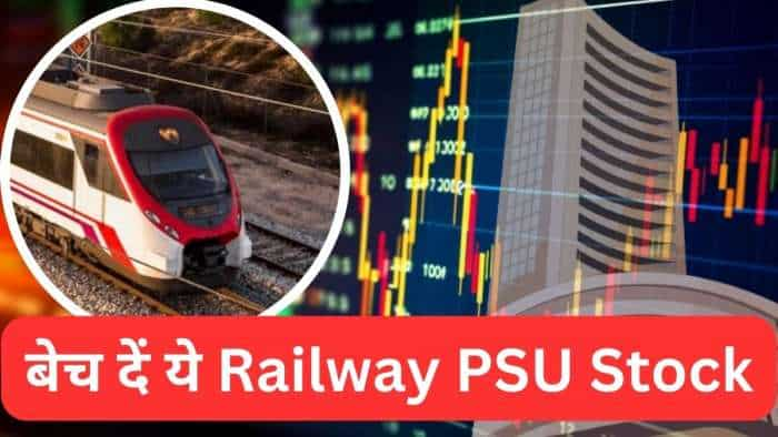 Railway PSU Stock Antique Sell rating on RVNL check latest target share gives 350 pc return in 1 year