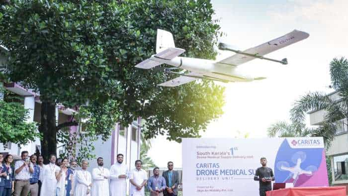 Skye Air Mobility Partners with CARITAS Hospital for Drone-based Medical Deliveries