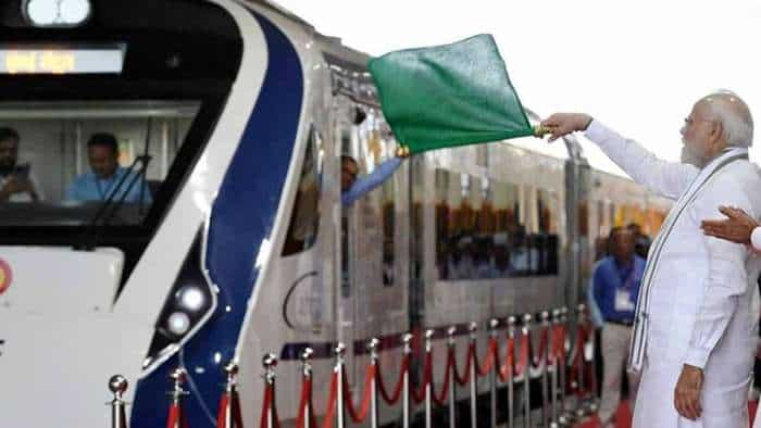 PM Narendra Modi flags off three Vande Bharat train says soon Vande Bharat Sleeper and Vande Bharat Metro will run