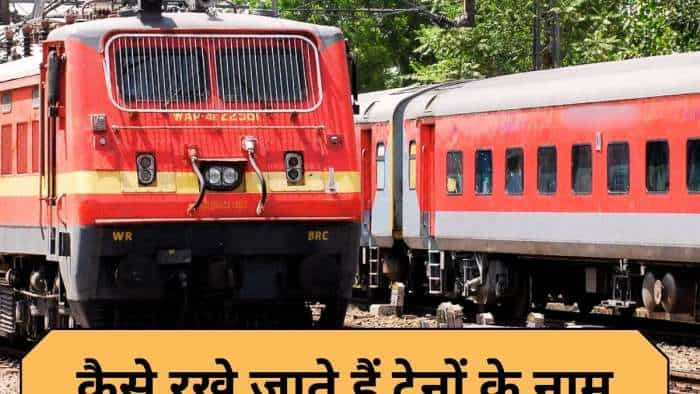 how government decide train names in india indian railways interesting facts check logic of Rajdhani Express to vande bharat name