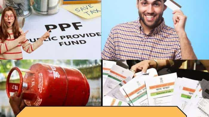 Rules Change from 1st October 2024 lpg cylinder price atf to aadhaar ppf ssy account hdfc credit card check details