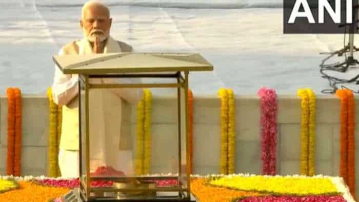 Gandhi Jayanti and Lal Bahadur Shastri birth anniversary today PM Modi paid tribute check details