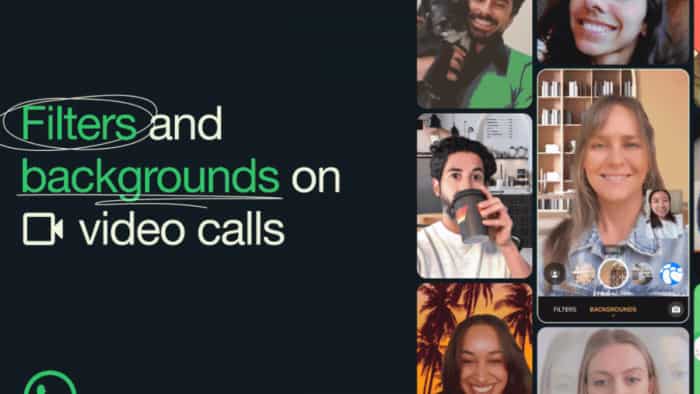 WhatsApp introduce new Feature Filters and Backgrounds know how to use it on single or group video call step by step process