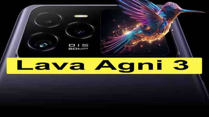 Lava Agni 3 to be launched on fourth October 64 MP AI Camera India first Dual Amoled Display