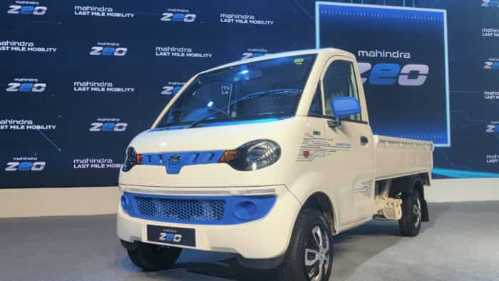 Mahindra Zeo electric 4W small commercial vehicle with 765 kg payload capacity and more range 