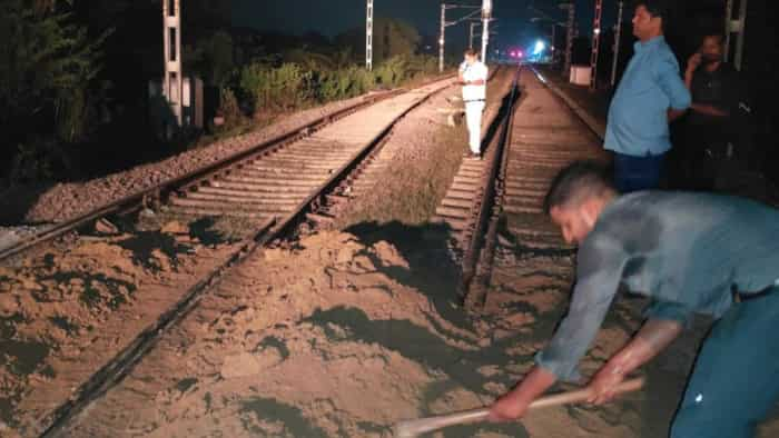 Raibareli Train Accident Loco pilot spots soil dumped on tracks train movement halted indian railways latest update