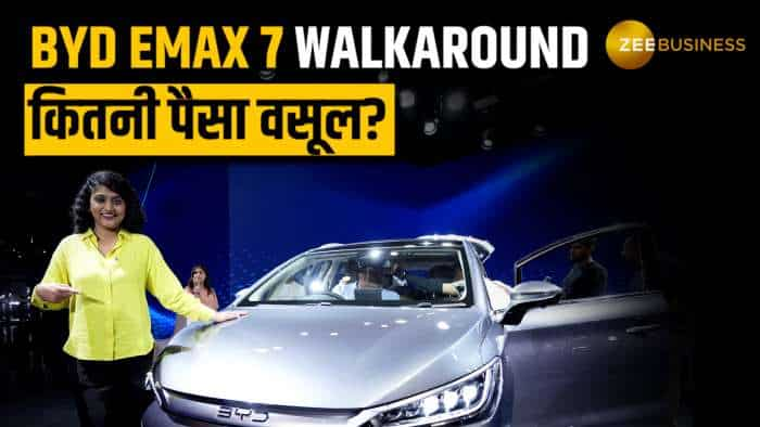 BYD eMax 7 with 2 battery variants ADAS level 2 6 airbags check full walkaround