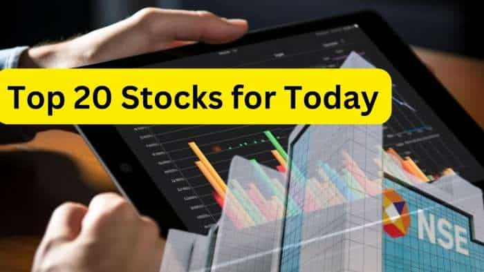  Top 20 Stocks: इंट्राडे में आज बनेगा अच्छा मुनाफा, फटाफट तैयार कर लें अपनी लिस्ट 