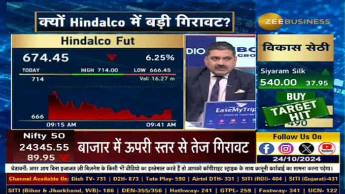 Hindalco में बड़ी गिरावट, किस खबर से Hindalco में दबाव?