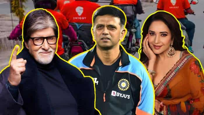 Swiggy IPO Celebrity Investors: Amitabh Bachchan, Madhuri Dixit, Rahul Dravid, here is full list who invested money in the company