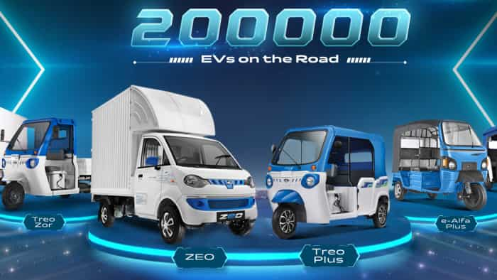 Mahindra Last Mile Mobility surpasses 200000 electric vehicle Milestone check details 