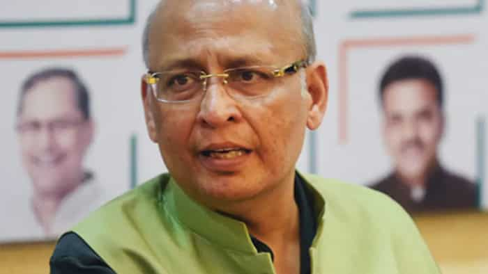 Currency notes found on Congress MP Abhishek Manu Singhvi seat in Rajya Sabha Chairman Jagdeep Dhankhar says probe on 