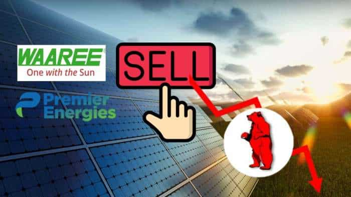 Should you sell Waaree Energies and premier energies share price dip as kotak securities initiates with sell rating