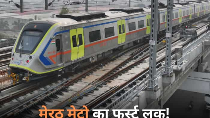 Meerut Metro Trial Run starts from meerut south to meerut central by ncrtc