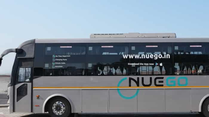 NueGo India First Electric Sleeper AC Bus for Intercity Travel