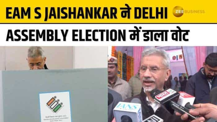 Delhi Assembly Election 2025: EAM S Jaishankar ने Delhi Assembly Election में डाला वोट