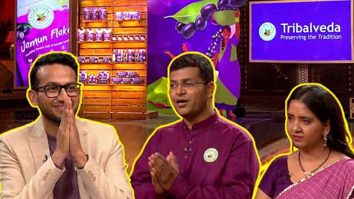 Shark Tank India-4: Startup story of TribalVeda, that is selling jamun made products, ritesh given rs. 50 lakh funding