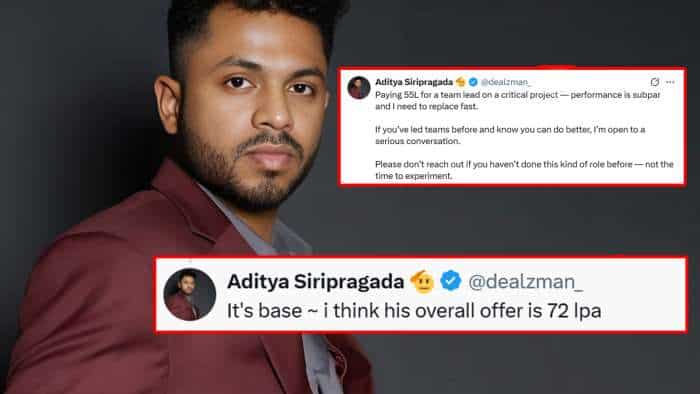 इस Startup में निकली ₹55 लाख Salary वाली Job, काम जबरदस्त लगा तो ₹72 लाख भी मिल जाएंगे, वायरल हुई ये Vacancy This startup has a job with a salary of rs. 55 lakhs, if you work great you can get rs. 72 lakhs as well, vacancy post on social media went viral