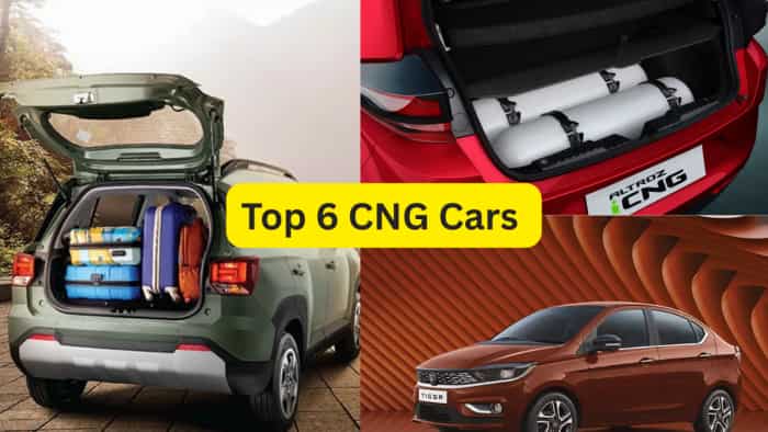  डुअल सिलेंडर वाली 6 CNG कार; ज्यादा बूटस्पेस के साथ-साथ 28 km तक का माइलेज 