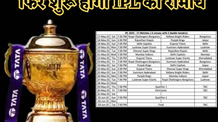 ipl 2025 new schedule final date playoffs venue details bcci announcement