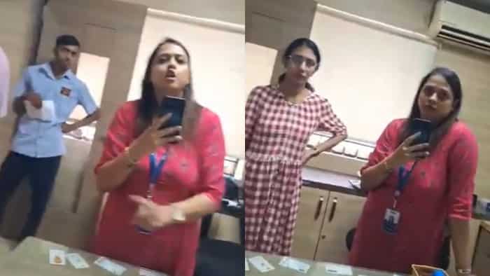  'ये भारत है, कन्नड़ नहीं हिंदी में बात करूंगी, जाओ SBI चेयरमैन से बात करो...', बोलने वाली ब्रांच मैनेजर का हुआ ट्रांसफर 