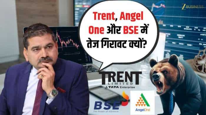  क्यों टूटे Trent, Angel One और BSE? 