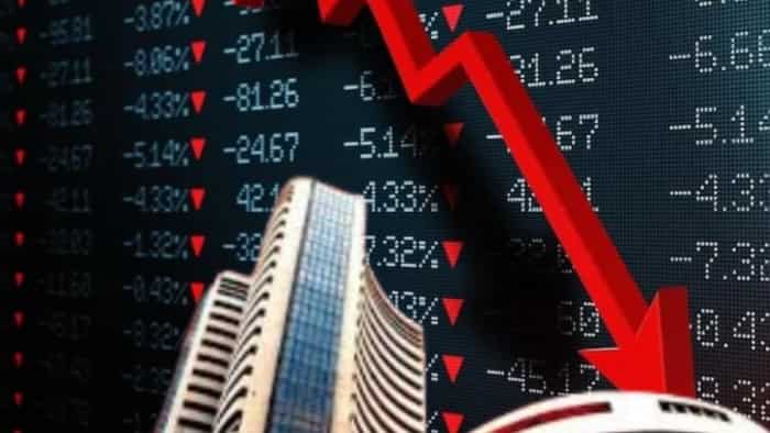 Stock market big update sensex top 8 companies market cap fall 2 lakh crore tcs and airtel