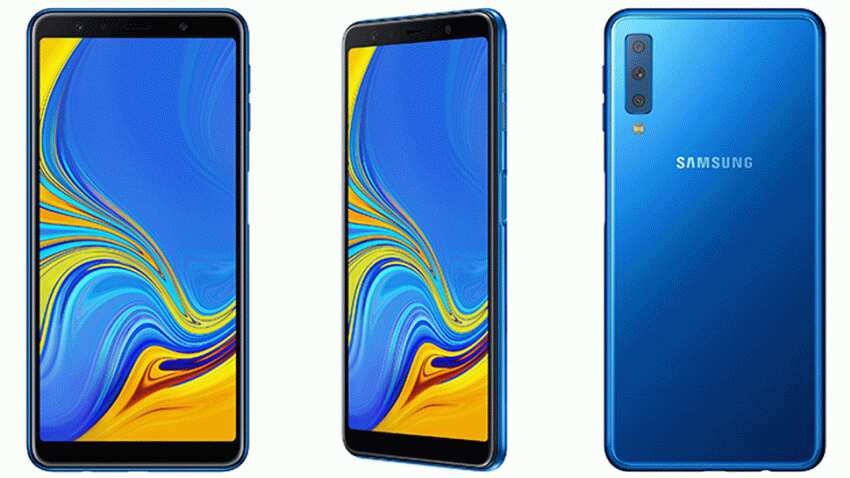 सैमसंग ने लॉन्‍च किया तीन रियर कैमरे से लैस Samsung Galaxy A7, जानिए क्‍या हैं इसके फीचर्स