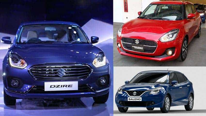 Dzire से बलेनो तक, Maruti की इन कारों पर मिल रही है 72 हजार रुपए तक की बड़ी छूट