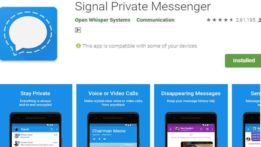 Whatsapp को टक्‍कर देने आया Signal ऐप, जानिए क्‍या हैं इसके खास फीचर्स