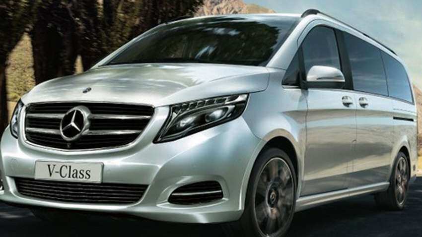 MERCEDES बेंज ने पेश की लग्जरी एमपीवी वी-क्लास, 68.40 लाख रुपये से शुरू