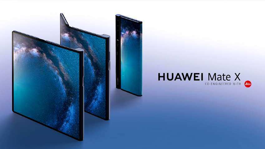 Samsung के बाद Huawei ने लॉन्‍च किया फोल्‍डेबल स्‍मार्टफोन Mate X 5G, 3 सेंकड में डाउनलोड होगी 1GB की मूवी
