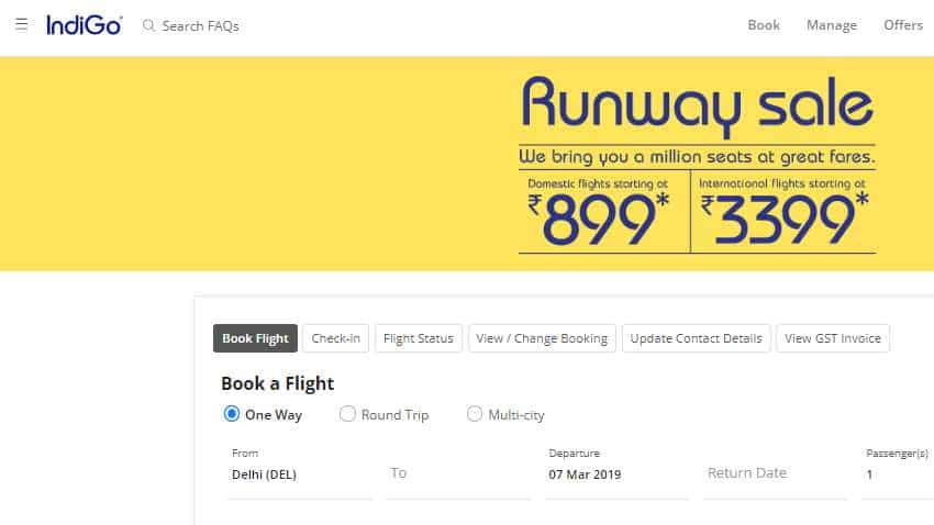 HOLI सेल! इंडिगो ने सस्‍ते टिकट का ऑफर निकाला, 899 रुपए में करें यात्रा