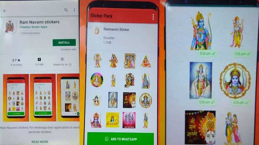 WhatsApp पर नए स्टीकर्स के साथ दें राम नवमी की शुभकामनाएं