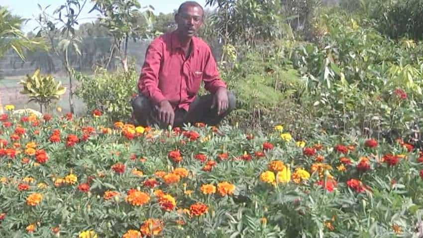 साधारण किसान से कारोबारी बने वृद्धिचंद, कर रहे हैं 'ऑनलाइन' फूलों का बिजनेस