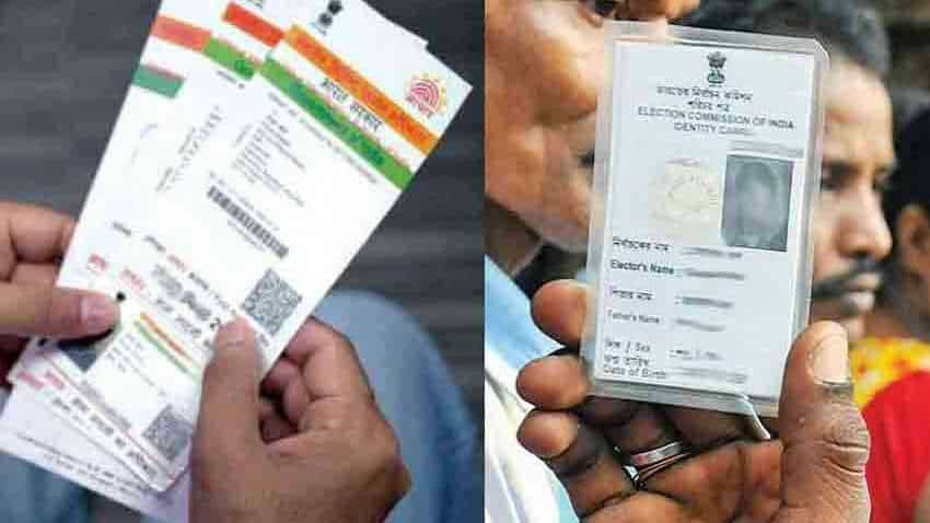 Aadhaar को Voter ID से लिंक कराने की है तैयारी, बन सकता है कानून