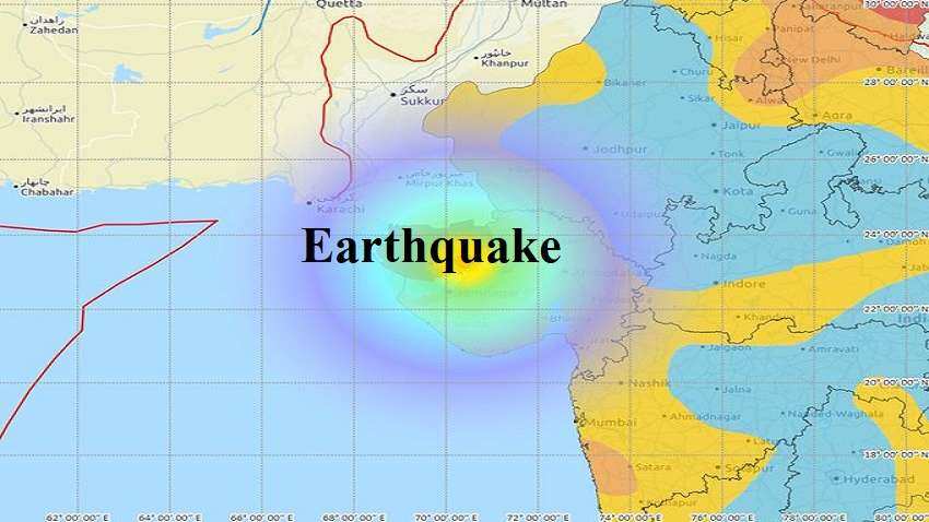 24 घंटे में दूसरी बार गुजरात में भूकंप के झटके, मकानों में आई दरार