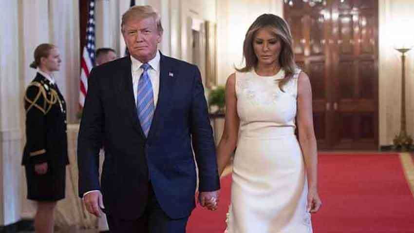 अमेरिकी राष्ट्रपति डोनाल्ड ट्रंप और पत्नी मेलानिया कोरोना पॉजिटिव, ट्विटर पर लिखा- साथ में जीतेंगे