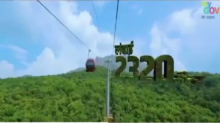 प्रधानमंत्री नरेंद्र मोदी ने गिरनार पर्वत पर रोपवे का उद्घाटन किया, बढ़ेगा टूरिज्म