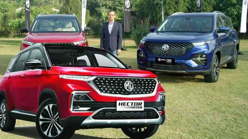 MG Hector 2021 का फेसलिफ्ट वर्जन लॉन्च, 7 सीटर के साथ स्टाइलिश लुक 