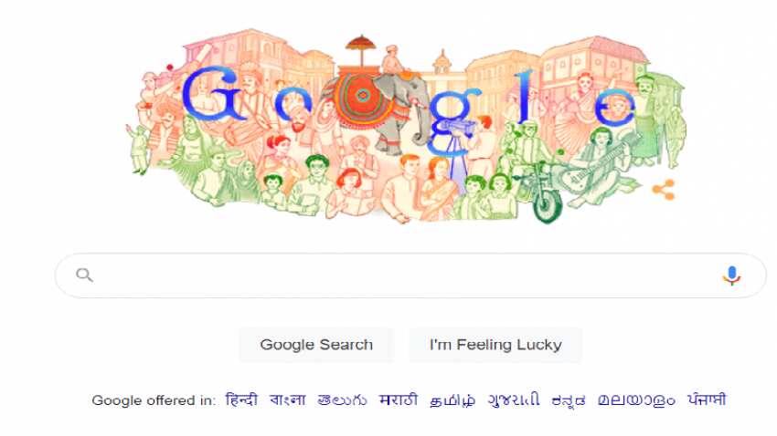India Republic Day 2021 को कुछ इस तरह मना रहा है Google, पेश किया खास Doodle 