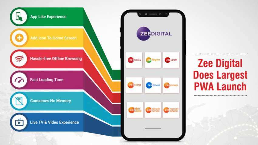 Zee Digital की हाईटेक छलांग, 13 वेबसाइट्स में जोड़ी वर्ल्ड क्लास टेक्नोलॉजी, 200% ग्रोथ का लक्ष्य