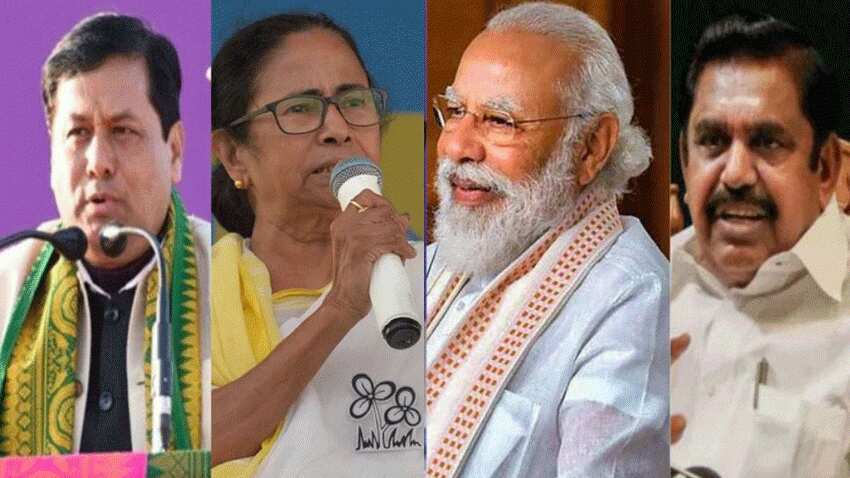 Assembly Election Results 2021 Live Update: बंगाल में 'दीदी' की वापसी, असम-पुड्डुचेरी में  BJP, तमिलनाडु में DMK का परचम, केरल में दोबारा LDF