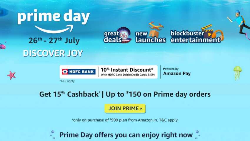 Amazon Prime Day Sale- बंपर डिस्काउंट्स, कैशबैक से लेकर बहुत कुछ... नोट कर लें डेट