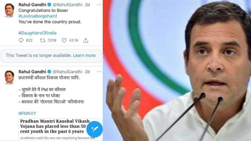 कांग्रेस नेता राहुल गांधी के एक पोस्ट पर ट्विटर ने दिखाई सख्ती, इस विवादास्पद ट्वीट को हटाया