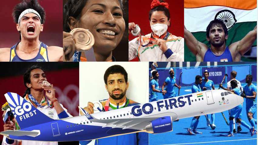 ओलंपिक मेडल विजेताओं को GO FIRST ने दिया गिफ्ट, पांच साल तक एयर ट्रैवल कर सकेंगे फ्री