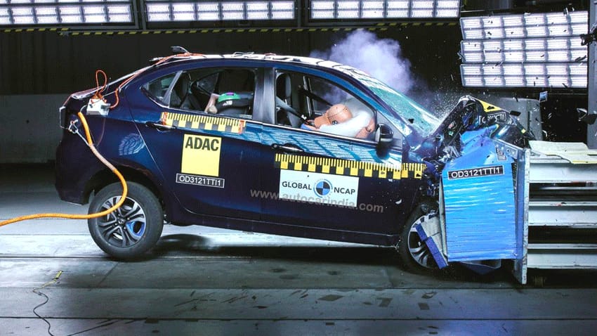 बहुत दमदार है Tata Tigor EV! सबसे पहले Electric Vehicle क्रैश टेस्ट में मिली 4 Star रेटिंग